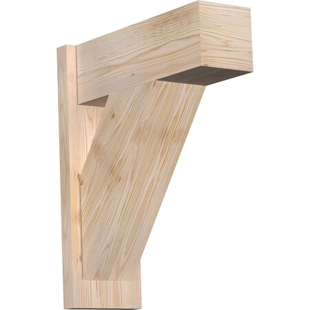 Ekena Millwork Traditional Block Smooth Outlooker, Douglas Fir, 7 1/2"W x 20"D x 24"H OUT08X20X24TRA05SDF